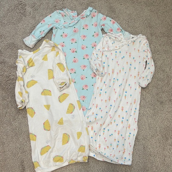 Angel Dear Other - Angel Dear Bamboo Gowns Lot of 3